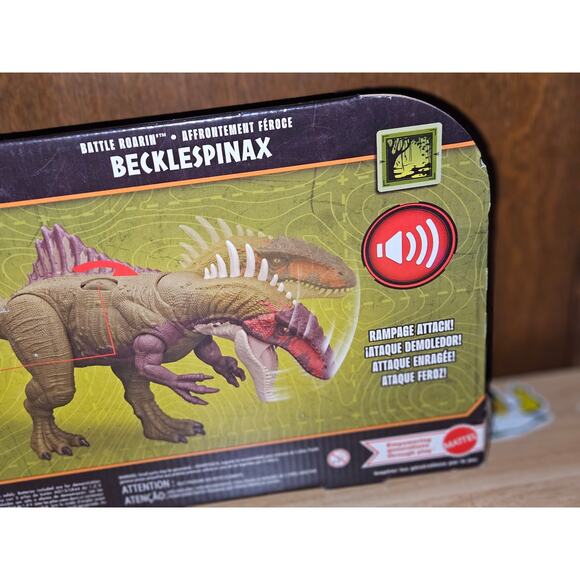Jurassic Chaos Theory Battle Roarin' Becklespinax Epic Evolution Dinosaur Figure - Picture 7 of 13
